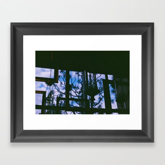 Silhouettes. Framed Art Print