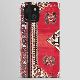 Qashqa'i Kashkuli Fars Southwest Persian Rug Print iPhone Wallet Case