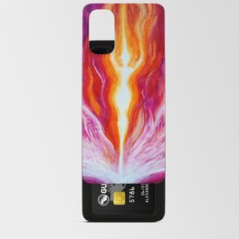 eternal flame of the divine feminine flacara feminitatii Android Card Case