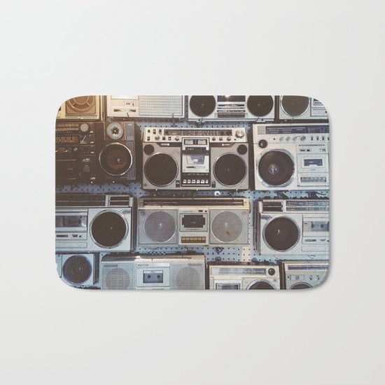 Boom boxes Bath Mat