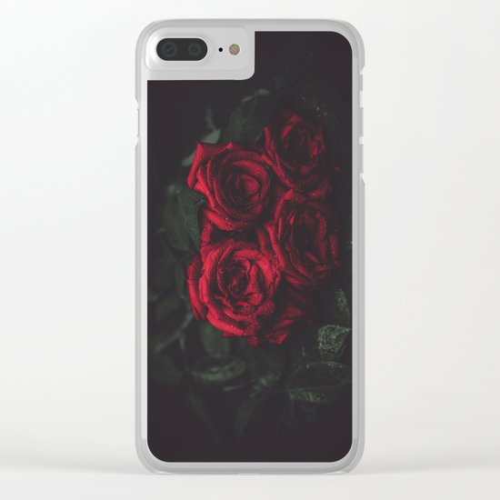 Roses Clear iPhone Case
