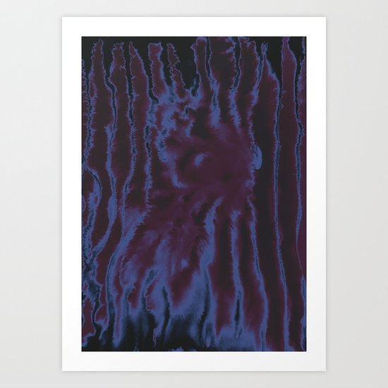 faux tie-dye Art Print