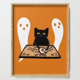 Ouija Kitty Serving Tray