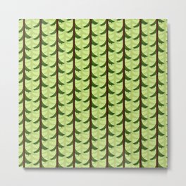 Pine Forest Pattern Metal Print