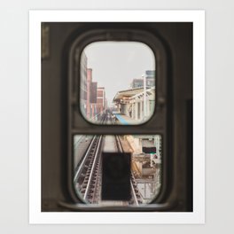 Loop Bound - Chicago El Photography Art Print