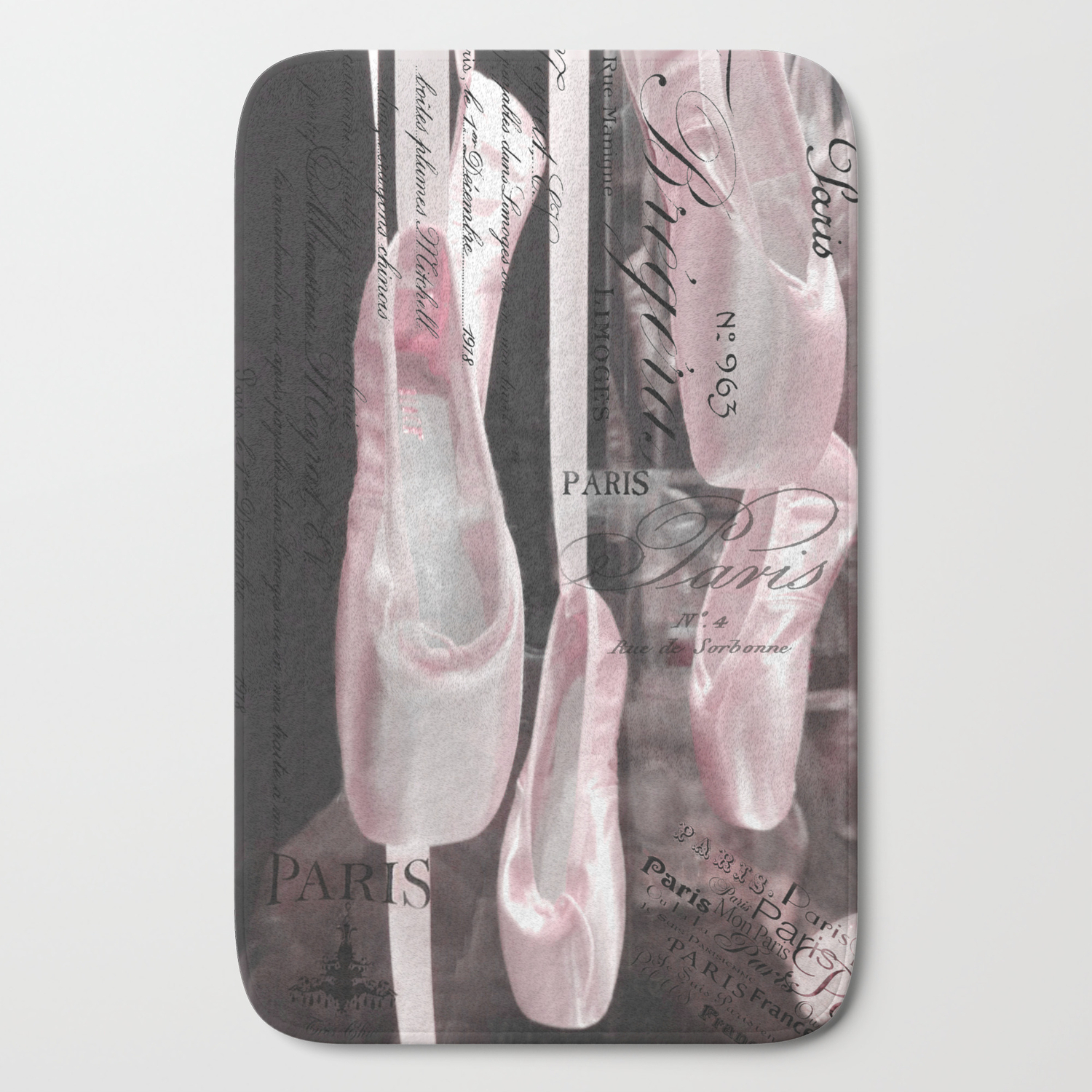 Paris Ballet Pointe Shoes Paris Ballerina Pink Pointe Shoes