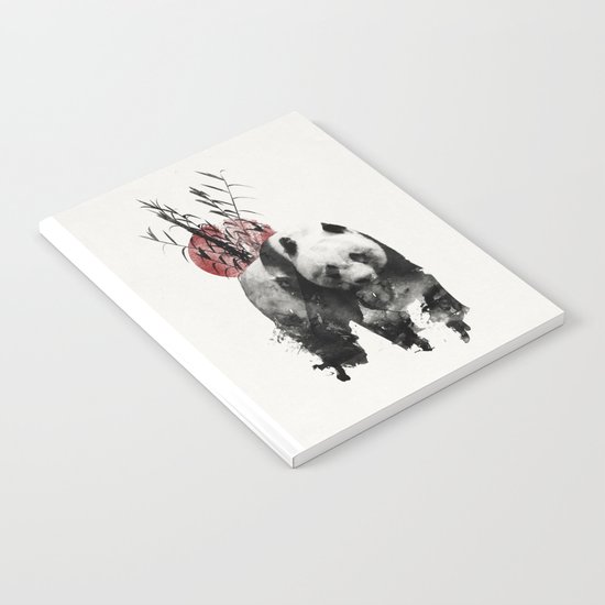 Rising Sun Panda Notebook