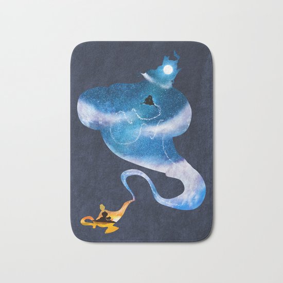 Greater than all the magic Bath Mat