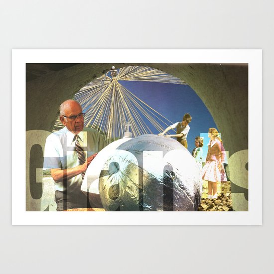 GIANTS Art Print