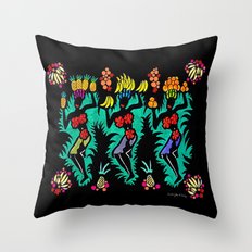 SaRONG dANCERS Throw Pillow