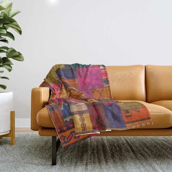 Collage throw blankets sale