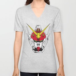 Heavyarms Gundam Wing V Neck T Shirt