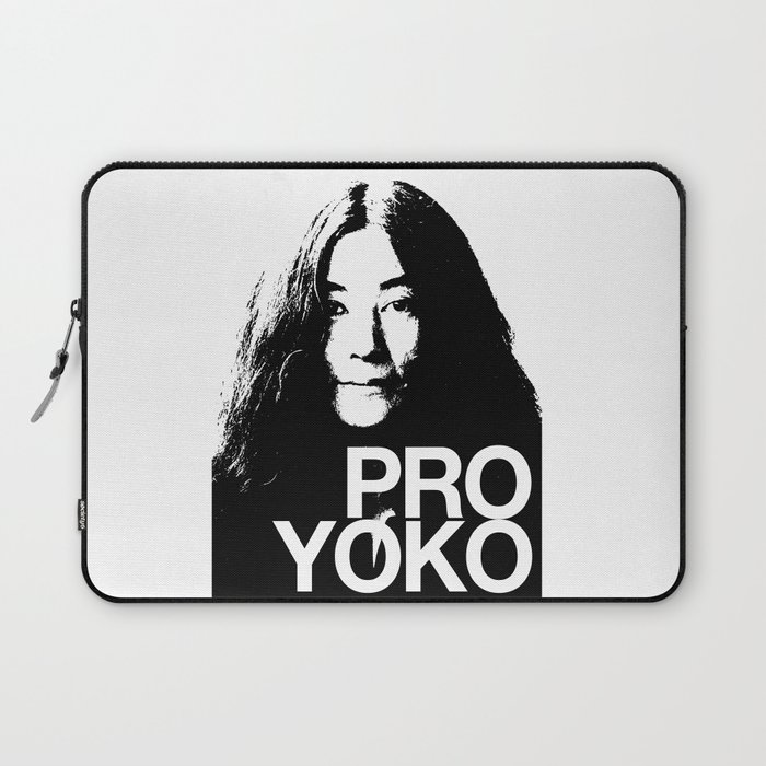 Pro Yoko Ono Laptop Sleeve