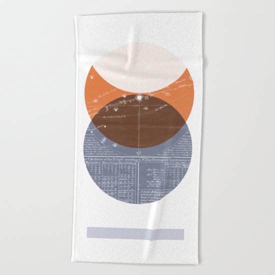 Eclipse I Beach Towel