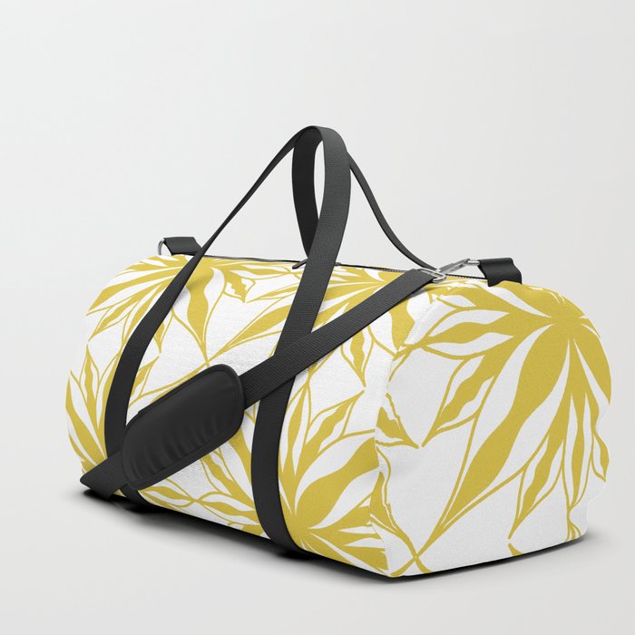 Mandala Sun Tile 2.0 Yellow Duffle Bag