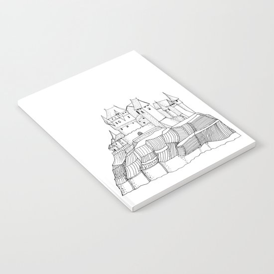 Castle on the cliff Notebook