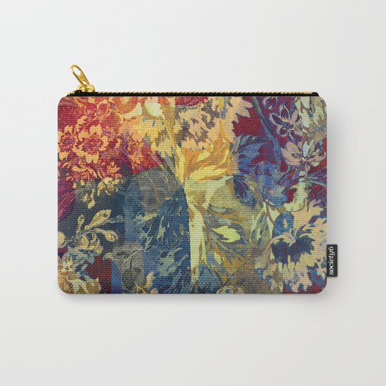 hide and seek floral 2 Carry-All Pouch