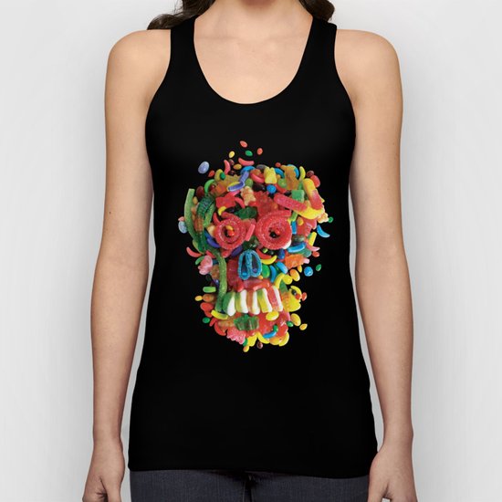 Death and Tooth Decay Unisex Tank Top