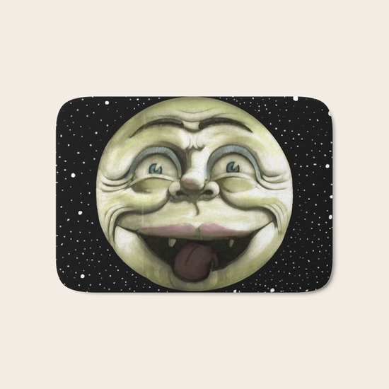 Rad Moon Rising Bath Mat