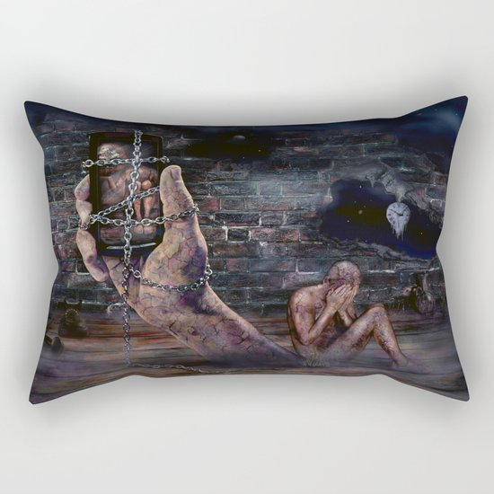 Addiction Rectangular Pillow