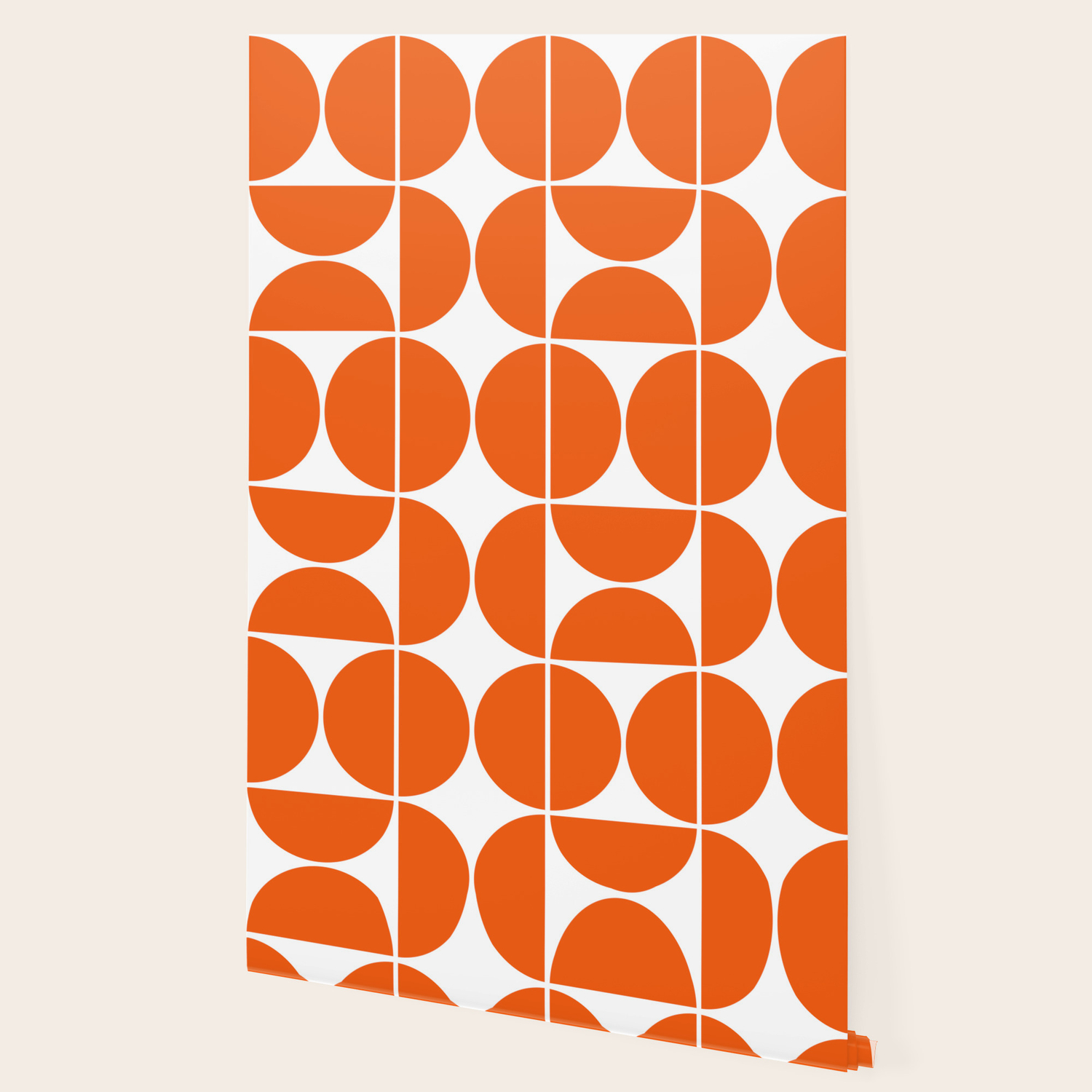 Mid Century Modern Orange Square Wallpaper By Theoldartstudio Society6 These hd iphone wallpapers and backgrounds are free to download for your iphone x. mid century modern orange square wallpaper