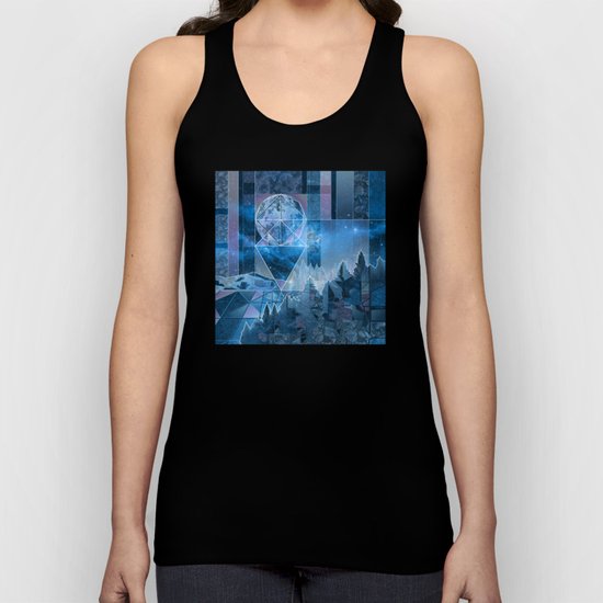 night forest 2 Unisex Tank Top