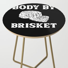 Smoked Brisket Beef Oven Rub Grill Smoker Side Table