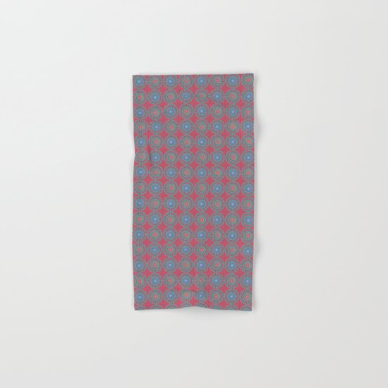 Spinners Pattern Hand & Bath Towel