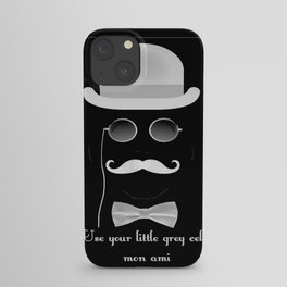 Hercules Poirot Quotes!! iPhone Case