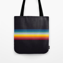 Naoaki - Classic Rainbow Retro Stripes Tote Bag