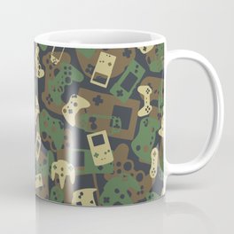 Gamer Camo WOODLAND Coffee Mug