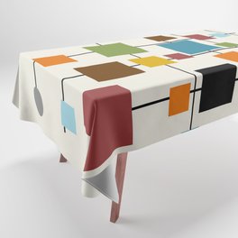 Mid-Century Modern Art 1.3 Tablecloth