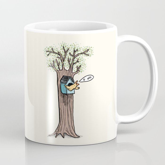 Rude Bird Coffee Mug