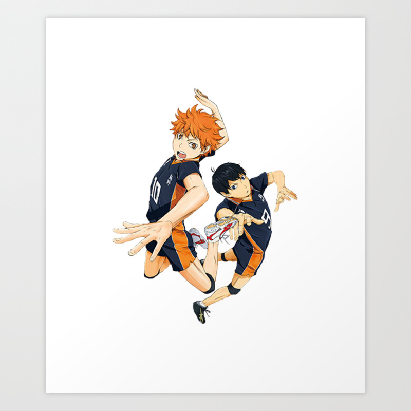 haikyuu chibi art print by sickanime society6