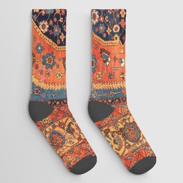 Northwest Persian Antique Carpet Print Socks