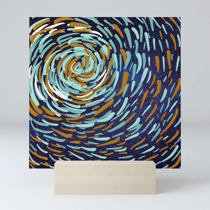 Van Gogh Starry Night Mini Art Print