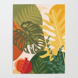 Garden on a Sunny Day 3 Poster