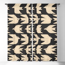 Doves In Flight Blackout Curtain | Peace, Modern, Flying, Digital, Illustration, Dove, Pattern, Graphic, Abstract, Graphicdesign 