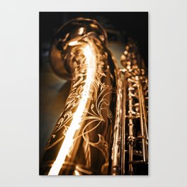 Tenor Saxophone - MIDQ01 Canvas Print