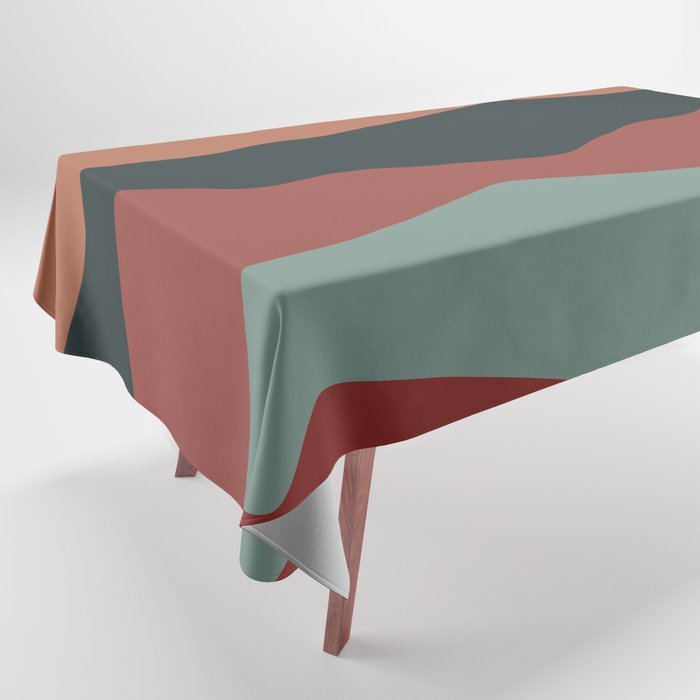 Abstract Landscape fall Tablecloth