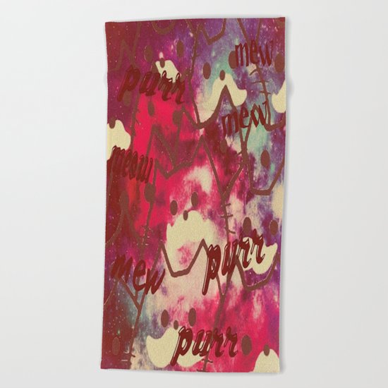 cats-139 Beach Towel