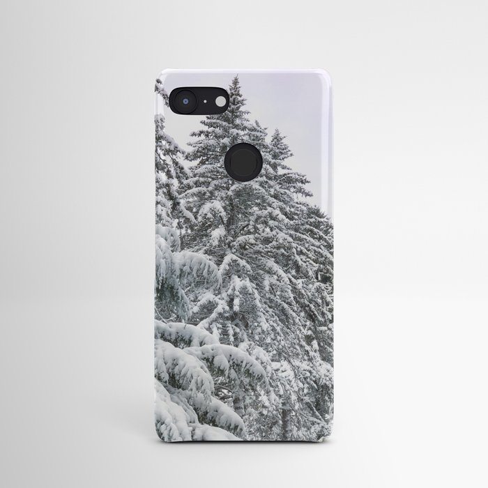 Among the Snowy Pines Android Case