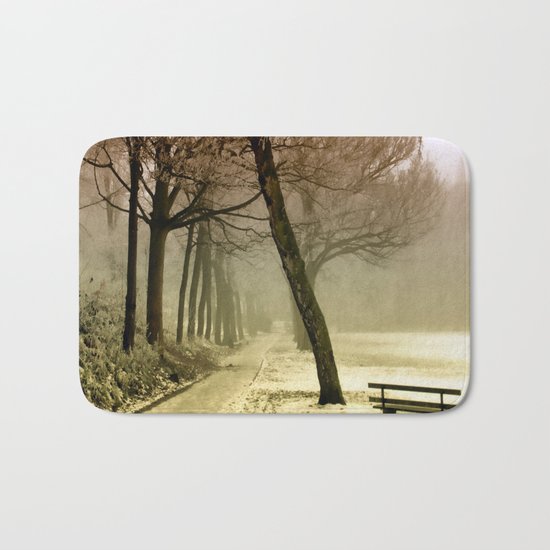 Winter Tranquility Bath Mat