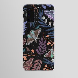 Moths at night Android Case