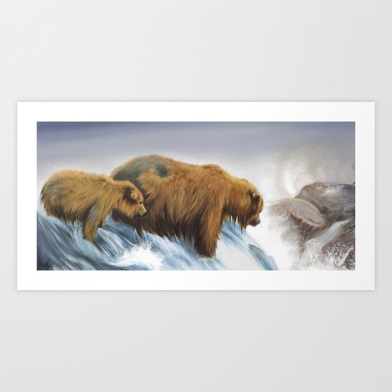 bears Art Print