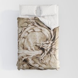 Fiery Dragon Comforter
