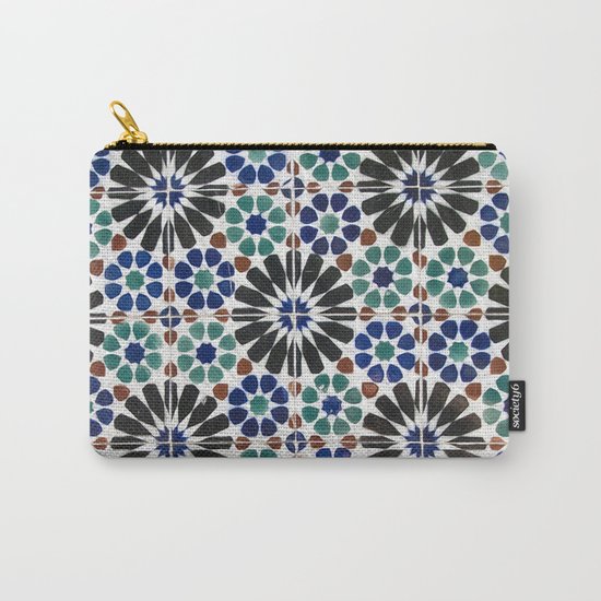 Azulejos Lisbon Portugal 4 Carry-All Pouch