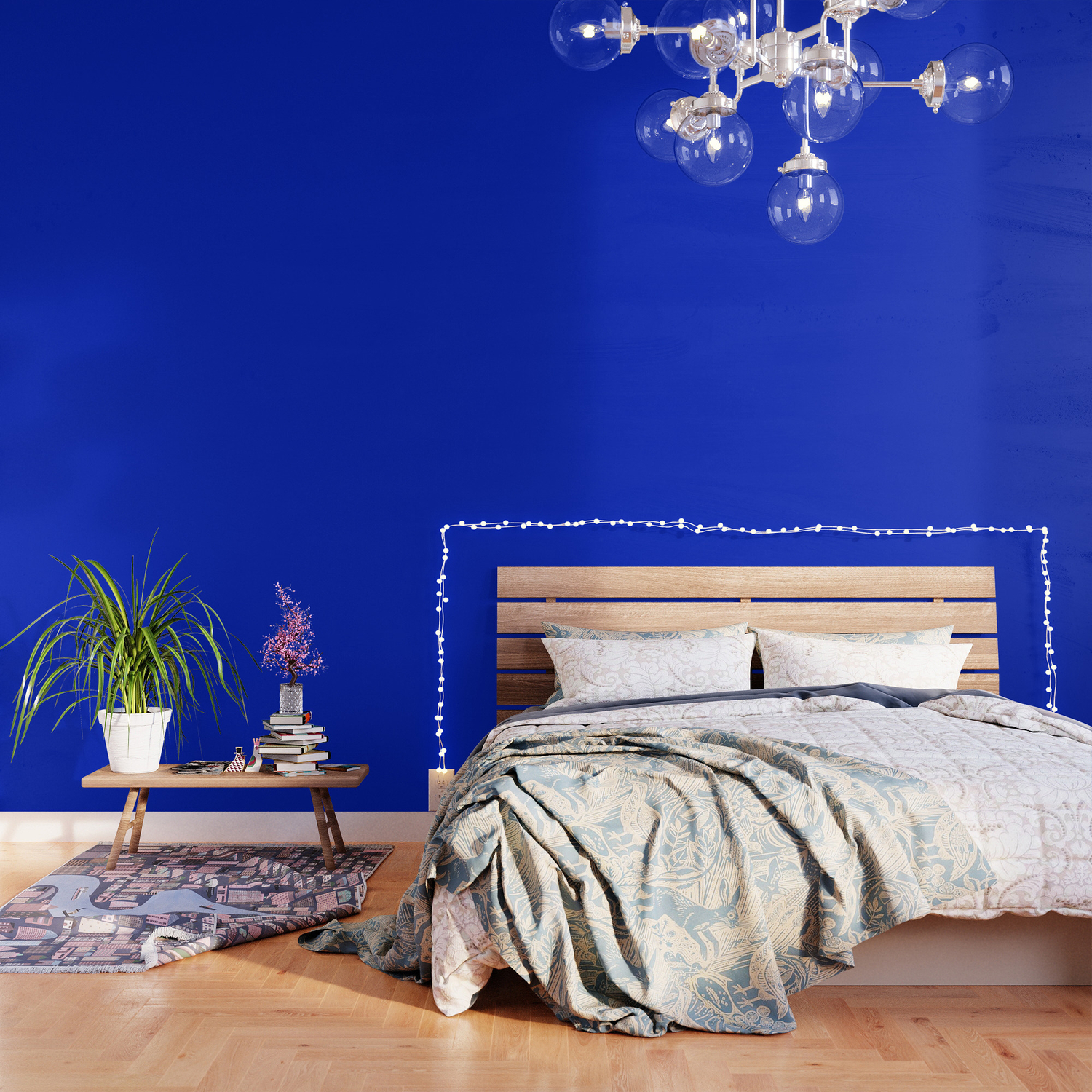Solid Deep Cobalt Blue Color Wallpaper By Podartist Society6 Collection of the best cobalt wallpapers. solid deep cobalt blue color wallpaper