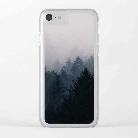 Lost in the Fog Clear iPhone Case