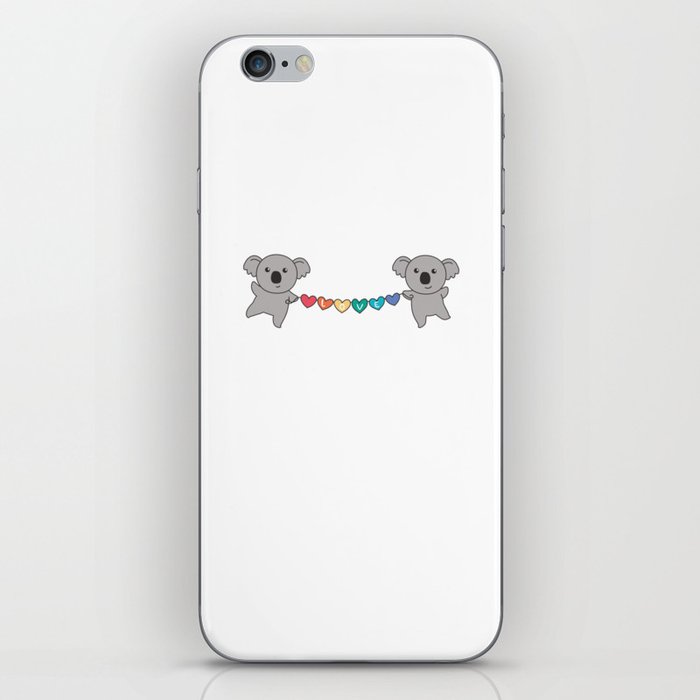 Rainbow Flag Gay Pride Lgbtq Koala Cute Animals iPhone Skin